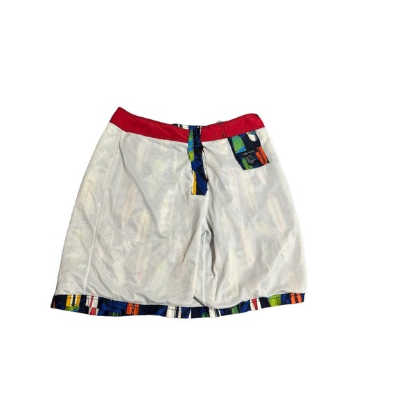 Nautica Men's 36W Swim Trunks Board Shorts Surfboard Pattern Inside&Out Pockets - Picture 7 of 12